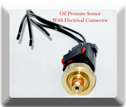 Oil Pressure Switch Sensor & Connector Fits: Chrysler Dodge Jeep Ram 1999-2017