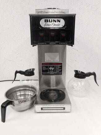 12 Cup BUNN Coffee Maker  Brewer Machine 2 Warmer Commerical 2 Decanters