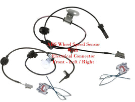 2xABS Wheel Speed Sensor + Connector Front Right For Crosstrek Forester Impreza