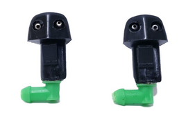 Set 2 Windshield Washer Nozzle Front L/R Dual Holes Fits: Honda Civic 1996-2000