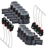 8 x Parking Aid Distance Sensor + Connectors For Buick  Cascada Regal 2016-2019