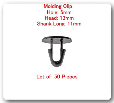 50 Pc Multi Purpose Molding Clip Retainer 90467-08004 Fits: Scion & Toyota