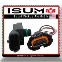 Manifold Absolute Pressure MAP Sensor W/Connector Fit Smart Fortwo 16-17 l3 0.9L