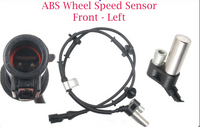 ABS Wheel Speed Sensor W/Electrical Connector Front Left: Ford Lincoln Mazda RWD