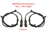 2 x ABS Wheel Speed Sensor W/ Connector Rear L&R Fits: Explorer Flex Taurus MKS