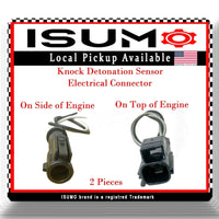 Connector of Knock Sensor On Side & Top of Engine Fits Jaguar Lincoln