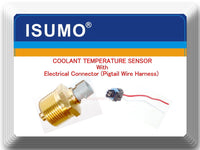 Coolant Temperature Sensor w/ Electrical Connector Fits: Detroit Diesel Serie 60