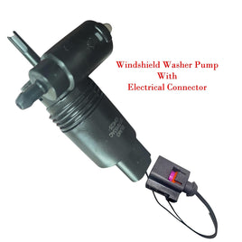 Windshiled Washer Pump + Connector Front - Rear  Fits Audi BMW Checrolet Ford &