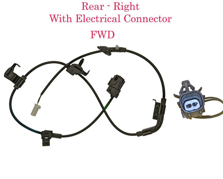 ABS Wheel Speed Harness & Connector  Rear Right For RAV4 Sport Utility 13-18 FWD