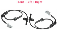 2 ABS Speed Sensor  Front Left & Right Fits: Rogue 08-13 , X-Trail 08 , 11-12