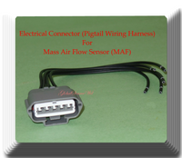 Mass Air Flow Meter Sensor W/ Connector Fits:FX45 M45 Q45 2003-2004 V8 4.5L