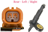 57475-S9A-013 ABS Speed Sensor Rear Left Fits: Honda CR-V 2002-2006 4cyl 2.4L