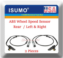 2 x ABS Wheel Speed Sensor Rear Left &Right For BMW 740I 740IL95-99 750IL 95-98 