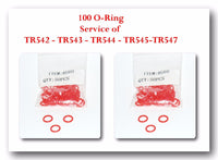 100 x O-Ring service of TR542 TR543 TR544 TR545 TR547 Trucks Tire Valve Stems