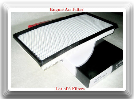 Lot of 6 x Eng Air Filter Fits:OEM#28113-22051 Hyundai Accent 1995-1999 L4 1.5L