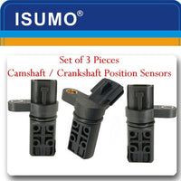 3 Pcs set  Camshaft/Crankshaft Position Sensor For Frontier NV Pathfinder xterra