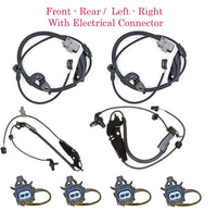 4 x Front ABS Speed Sensor Rear ABS Wire Harness & Connectors Fits Camy Avalon