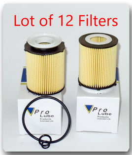 Lot 12 Oil Filter Fits: Infiniti Q30 Q50 QX30 Mercedes A B C E GLA GLC 1.6L 2.0L