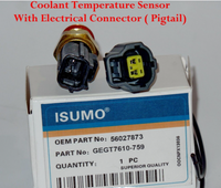 TX81 Coolant Temperature Sensor W/ Connector For Chrysler Dodge Eagle Jeep