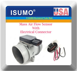 Mass Air Flow Meter Sensor W/Connector Fits: Thunderbird Cougar 94-95 3.8L 4.6L