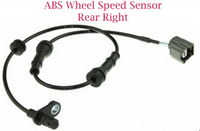 2 X 47900/47901-1KA0A ABS Wheel Speed Sensor Rear L/R Fits: Juke 2011-2017 FWD