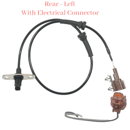 ABS Wheel Speed Sensor & Connector  Rear left Fits: Nissan Xterra 2005-2015