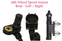 Set 4 ABS Wheel Speed Sensor Front Rear Left & Right Fits:Armada 2013-2015