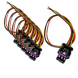 6 x Park Aid Sensor Connector Front Rear Fits Ford 2021-2024