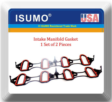 Set Intake Manifold Gasket Fits: Buick Cadillac Chevrolet GMC Hummer Isuzu Saab 