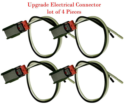 Upgrade 4 x ABS Wheel Speed Sensor Connector Front Rear Fits Ram 1500 2013-2022