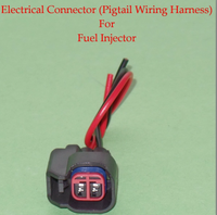 1 Kit Fuel Injector W/ Connectors FJ477 Fits:Town & Country Voyager Caravan