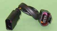 2 heads Electrical Connector of Oil Level Sensor Fits: Audi VW Volkswagen