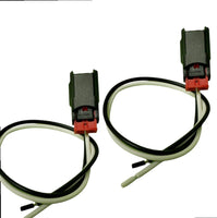 2 x ABS Wheel Speed Sensor & Connectors Rear Left / Right Fits Tesla S 2012-2016