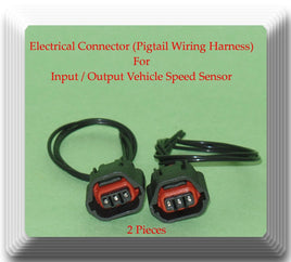 2 Connectors of Trans Input & Output Speed Sensor SC297/SC329 Fits:Hyundai & Kia