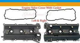 Pair of Engine Valve Cover with Gasket L/R Fits: I35 Altima Maxima Murano Quest