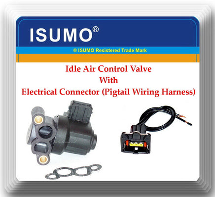 Idle Air Control Valve W/ 3 Wires Electrical Connector Fits: Hyundai -  Dodge