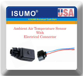 Ambient Air Temperature Sensor With Connector Fits: Audi Volkswagen 2001-2019