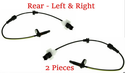 2 Pieces  ABS Wheel Speed Sensor Rear Left / Right Fits Acura TL 2009-2014