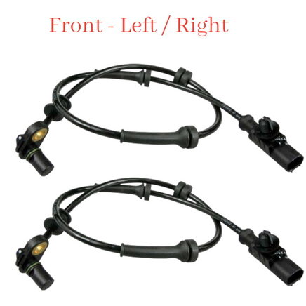 Set 2 ABS Wheel Speed Sensor Front Left & Right Fits Nissan Armada 2013-2015