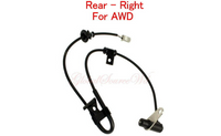 2 ABS Wheel Speed Sensor Rear Left & Right AWD Fits:RX300 99-03 Highlander 01-03