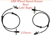 2 Pcs ABS Wheel Speed Sensor Rear Left/ Right Fits:OEM#1PA0A Nissan NV 2012-2020