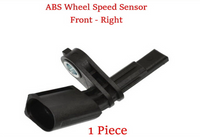 Set 2 ABS Wheel Speed Sensor  Front - Left & Right Fits: Audi Porsche VW
