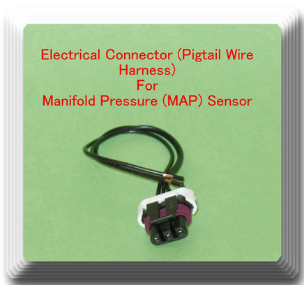 MAP Sensor W/connector Fits Chevrolet Aveo Pontian Vave Suzuki Forenza Reno