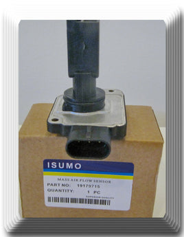 19179715 Mass Air Flow Sensor Fits Buick Chevy Impala GM 3.8L 3 Pin Plug