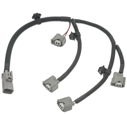 4 Pieces Knock Sensor & Wire Harness Assembly Fits Toyota Sequoia Tundra 5.7L