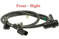 2 ABS Wheel Speed Sensor & Connector Front L/R Fits Outlander 2003-2006