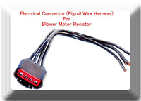Electrical Connector of Blower Motor Resistor RU588 Fits: Ford Mazda Mercury 
