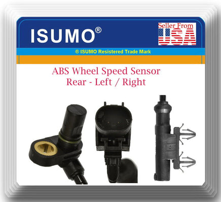 2 xABS Wheel Seed Sensor Rear L&R W/Connector Fits:Armada 13-15 Pathfinder 14-15