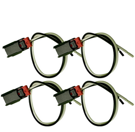4  ABS Wheel Speed Sensor Connectors Front Rear Fits Eclipse Cross Outlander