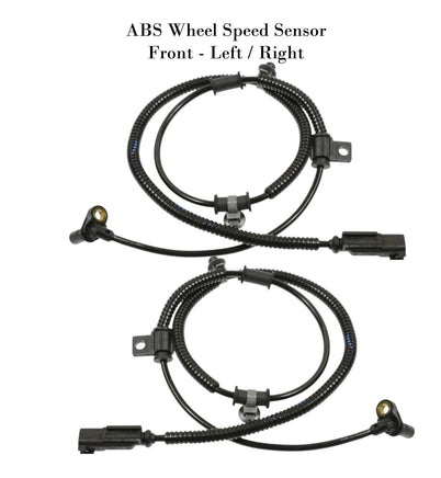 2 x ABS Wheel Speed Sensor Front L/R Fits Expedition F150 Navigator 2011-2014
